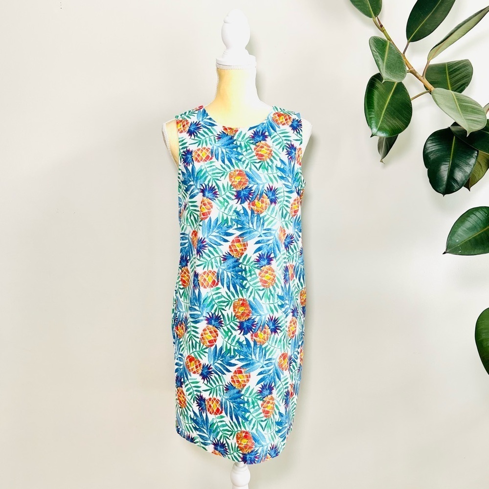 Tabitha Webb Tropical Pineapple Print Dress